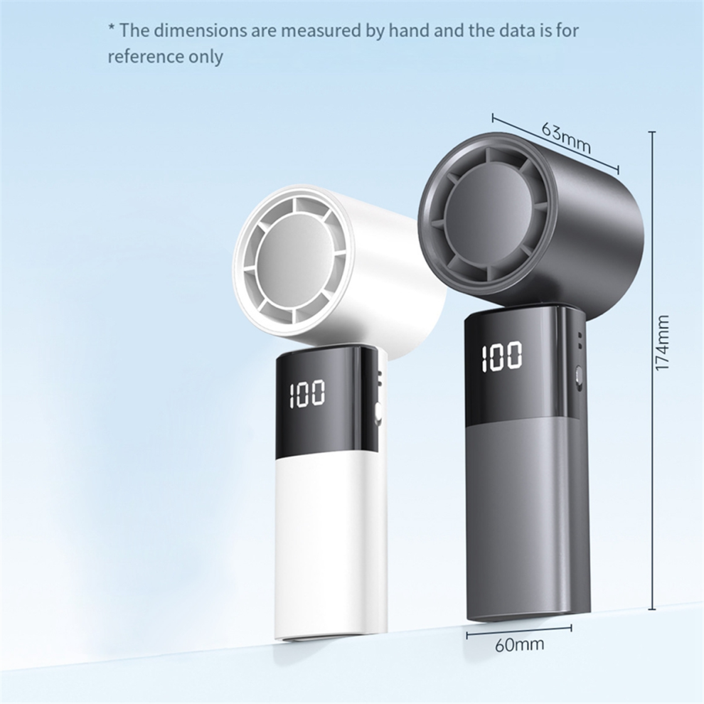 Mini Violent Turbo Fan Handheld High Speed Usb Aufladen Outdoor Portab-image