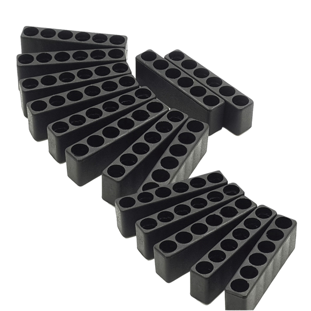 15Pcs 6 Holes Hex Shank Screwdriver Bit Holder Plastic Head Storage Dr 4852641487650