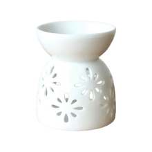 Keramik Handwerk Hohl-Out Aromatherapie Herd Leuchter Handgemachte Styl