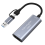 Placa de captura de vídeo USB 3.0 4K - compatível com 1080P 60fps USB tipo C Rec 5