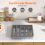 Silverware Organizer with Lid,Covered Utensil Tray for Kitchen Drawer 6