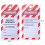 Lockout Tagout Station with 10 Keyed Different Safety Padlocks 2 Hasps 5