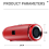Ασύρματο ηχείο Bluetooth 3D Surround εξωτερικού χώρου με ήχο, 200W υψηλής ισχύος 8