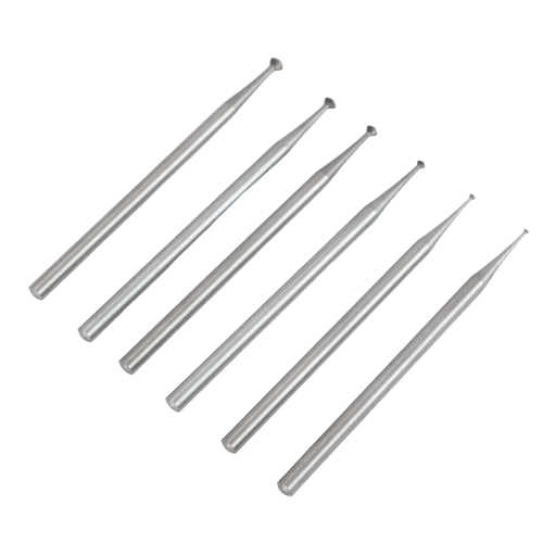 Conjunto de 6 peças de brocas de 90º - haste de 3/32 polegadas para fabricação de joias, brocas para lapidação 2