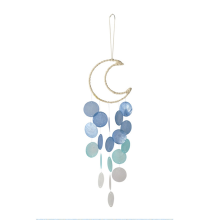 Blaues Windspiel für den Außenbereich, Strand, Geschenk, für den Innenbereich, Zuhause, Umzug, Gartendekoration