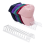 Baseball Cap Display Rack Klar akryl hattholder for hjemmeskap 3