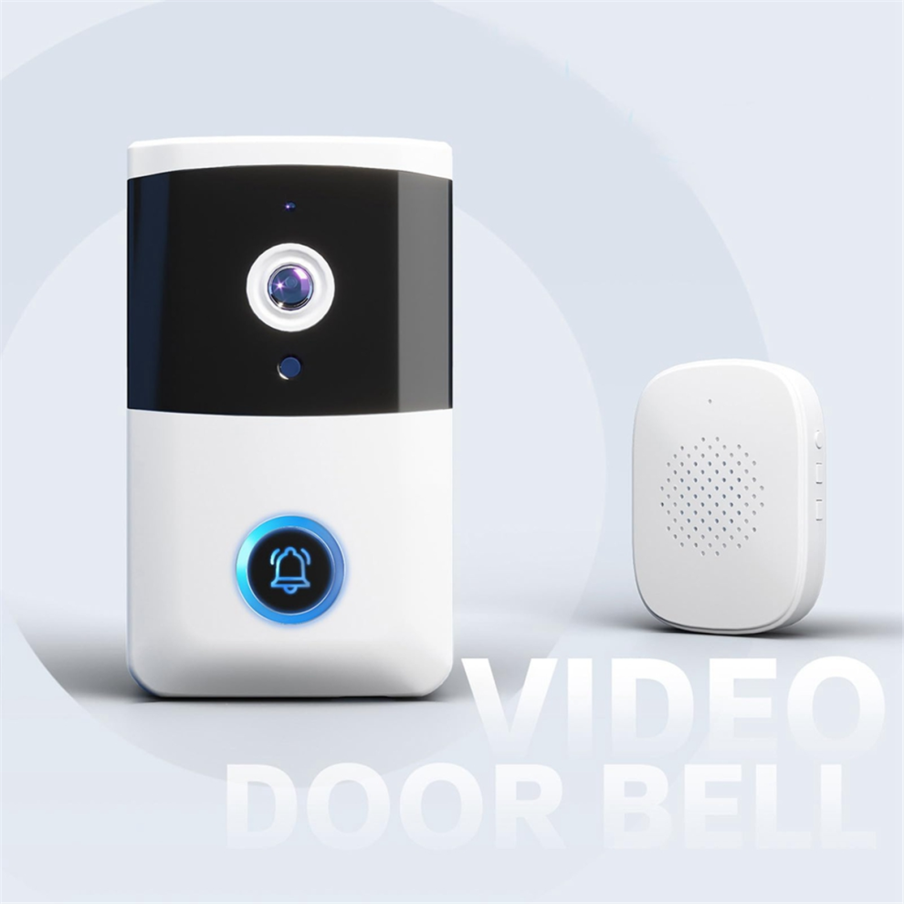 Wireless Smart Doorbell - With Intercom Function -With Night Vision Fo 4852641496140