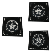 Typ A Tarot Tischdecke Samtmatte Fünfzackiger Stern Schönes Muster