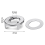20 Sets Marine Grade Twist Lock Fasteners Turn Button Eyelet and Stud, 4