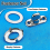 20 Sets Marine Grade Twist Lock Fasteners Turn Button Eyelet and Stud, 6