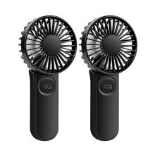 2PCS Mini Handheld Fan mit 5-Speed, 180 Faltbare Kleine Hand Fan, 3-12