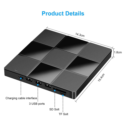 Externes optisches Multifunktionslaufwerk USB-Computer-DVD-Player-Noteboo 2