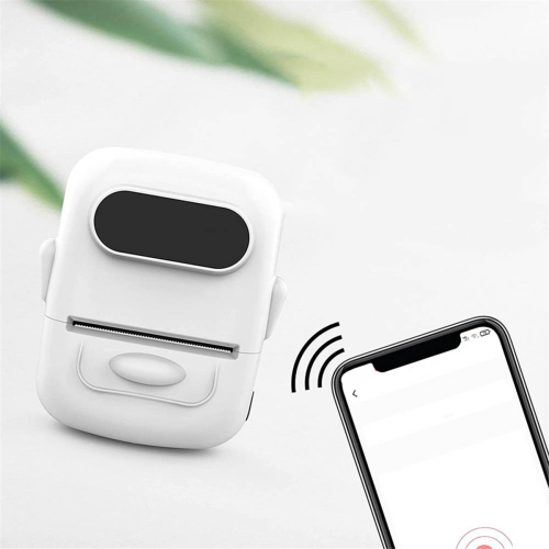 Portable Label Printer Thermal Inkless Adhesive Name Sticker Labeling 2