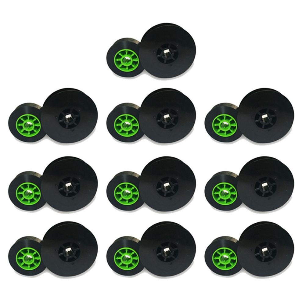 10Pcs -Ir50b Ink Ribbon For Max Letatwin Cable Id Printer Electr Black 4852641405715