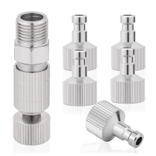 Rychlospojka pro airbrush, uvolňovací zátka, 6 ks, 1/8 palce Ma