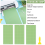 Pacote com 3 tapetes de corte - 12 x 24 polegadas, acessórios de aderência padrão verde, verde 5