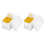 2pcs Bee Hive Frame Holder Equipment Kit Foam Beekeeping Box Beehive G 1