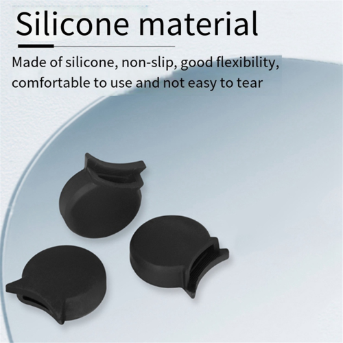8pcs Thumb Rest Cushion ProtectorSoft Silicone Clarinet Oboe for Black 2