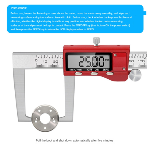 Skivebremsrotormikrometer, digitalt måleverktøy for bremsekaliper-6 2