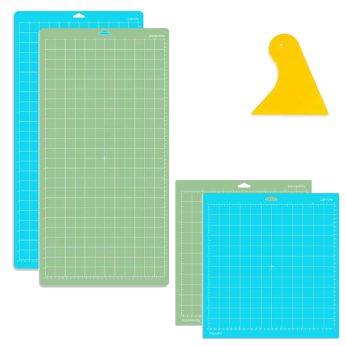 Πακέτο 4 τεμαχίων κοπής 12x12 & 12x24, για βινύλιο (τυπική λαβή, ανοιχτό γκρι)