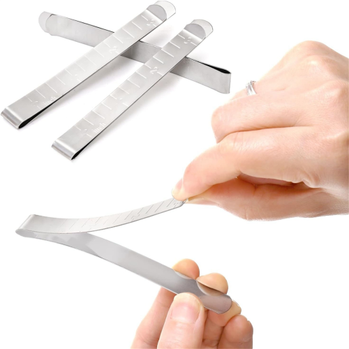 60pcs Sewing Clips,3Inch Hemming Clips,Sewing Measurement Ruler,for Fa 2