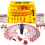 Lockout Tagout Station for Safe Electrical Lockouts,2Hasps,25Loto Tags 2