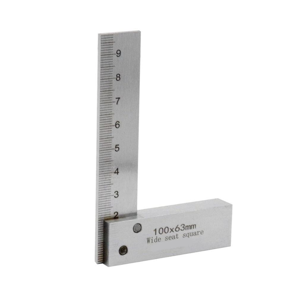 Machinist Square Tool 90-Degree Right Carpenter Measuring Angle Ruler 4852641411259