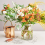 Blomsterarrangementholderassistent genanvendelig rustfrit stål 8 tommer 5