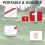 Golf Flagstick Flag Putting for Backyard Practice Green 6