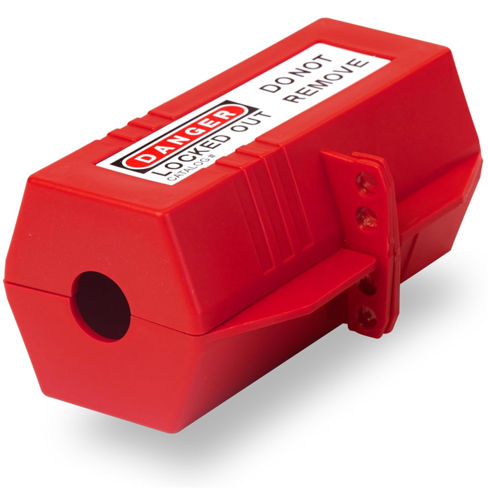 Plug Lock For Lockout Tagout, Large Electrical Lock, Industrial Grade 4852641414199