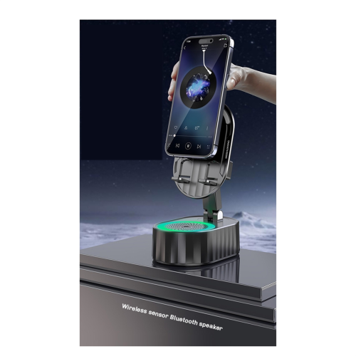 3-In-1 Phone Holder Inductive Bluetooth Speaker 360Rotating Folding L