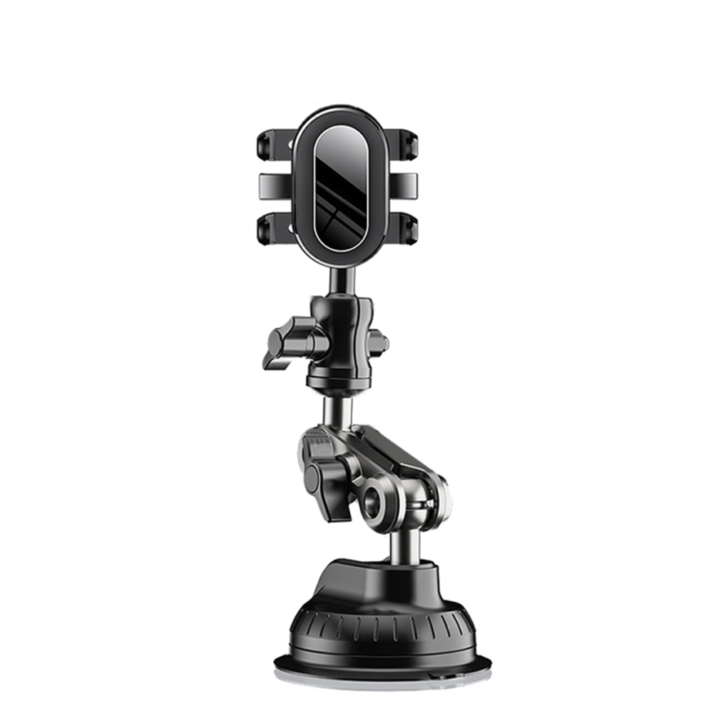 Car Mobile Phone Bracket Selfie Fixed Universal Outdoor Travel Self-Dr Black 4852641418654