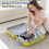Office Foot Rest, Removable Massage Roller Portable, Ergonomic Desk Fo 5