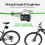 Bicycle Tow Rope Flexible Retractable Tractor Mountain Bike Pull Trail 9