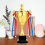 Taça de troféu de ouro de 11,8 polegadas para competições de futebol esportivas 5