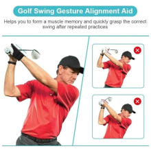 Tutore per polso da golf, allenatore dello swing, postura e movimento corretti per principianti