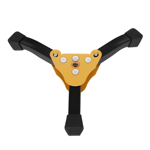 Flute Clarinet Stand Foldable and Removable Bold Yellow Base 2