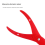 Pottery Tool Arc Plastic Caliper Inner and Outer Diameter Measuring Ce 3