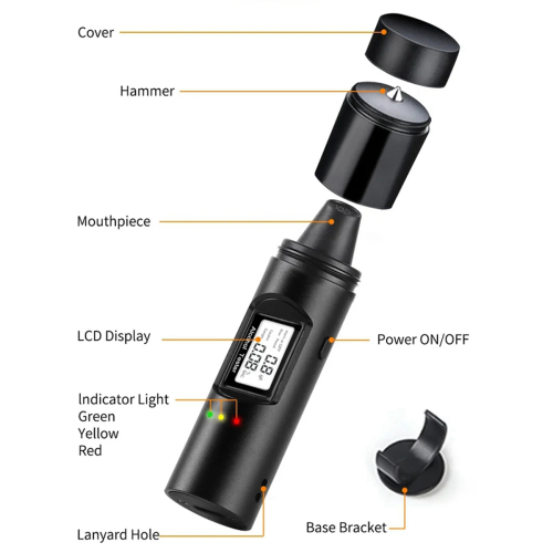 Tester de alcool digital, etilotest electronic profesional precis T 1