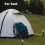 12 picchetti per tenda da esterno da 23 cm con custodia antivento C 8
