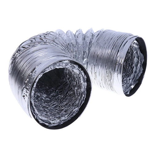 Novo tubo de ventilação de 4 polegadas e 100 mm, tubo de alumínio de PVC, mangueira de ar flexível 1