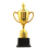 Taça Troféu de Ouro de 9 Polegadas para Competições de Reuniões Esportivas Vencedor de Futebol Te 2
