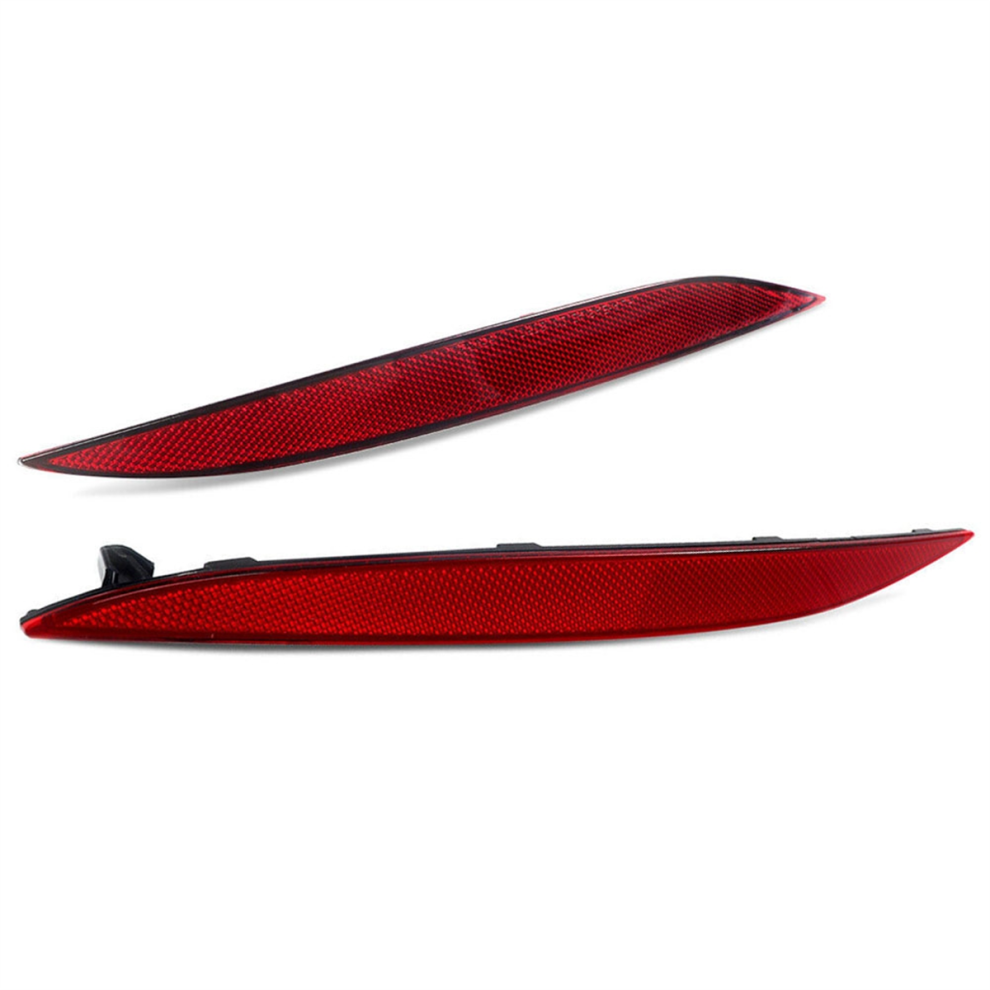1Pair Left & Right Bumper Reflex Reflector Lig Red 4854170182174