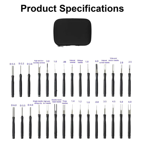 30Pcs Bag Car Terminal Removal Tool Puller Auto Se 2