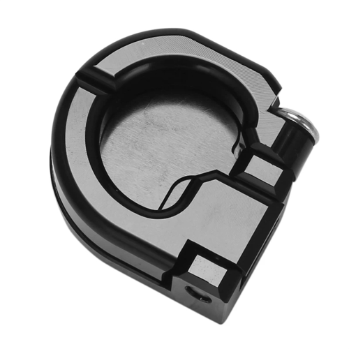 Scooter Black Front Toolbox Hook Foldable Helmet L 1