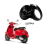Scooter Black Front Toolbox Hook Foldable Helmet L 8