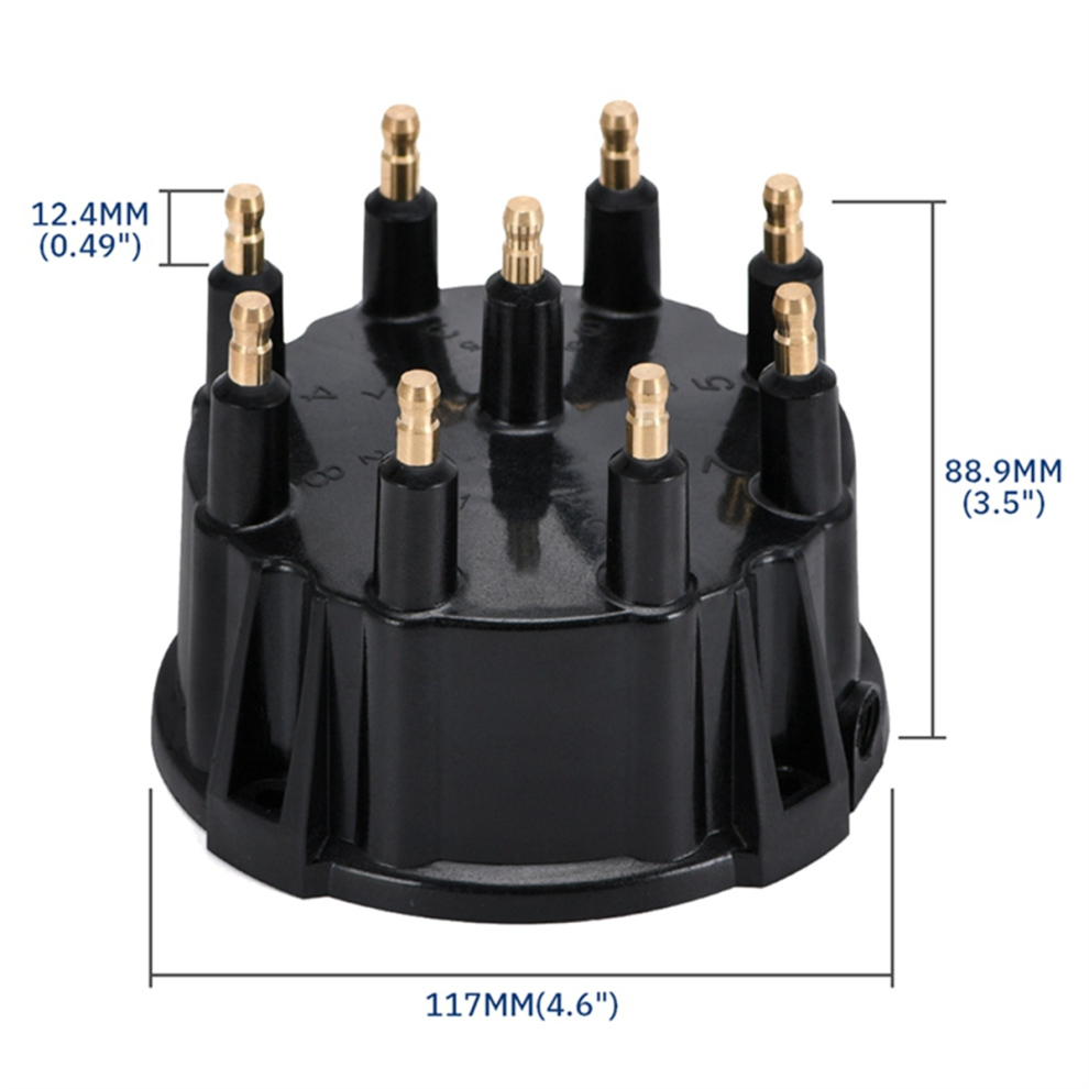 Ignition Distributor Cap Kit For V8 With L & 80575 4854170136238