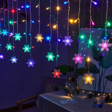 (RGB) Christmas String Fairy Curtain Lights Party Decor