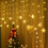 (Warm White) Christmas String Fairy Curtain Lights Party Decor 1