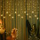 (Warm White) Christmas String Fairy Curtain Lights Party Decor 3